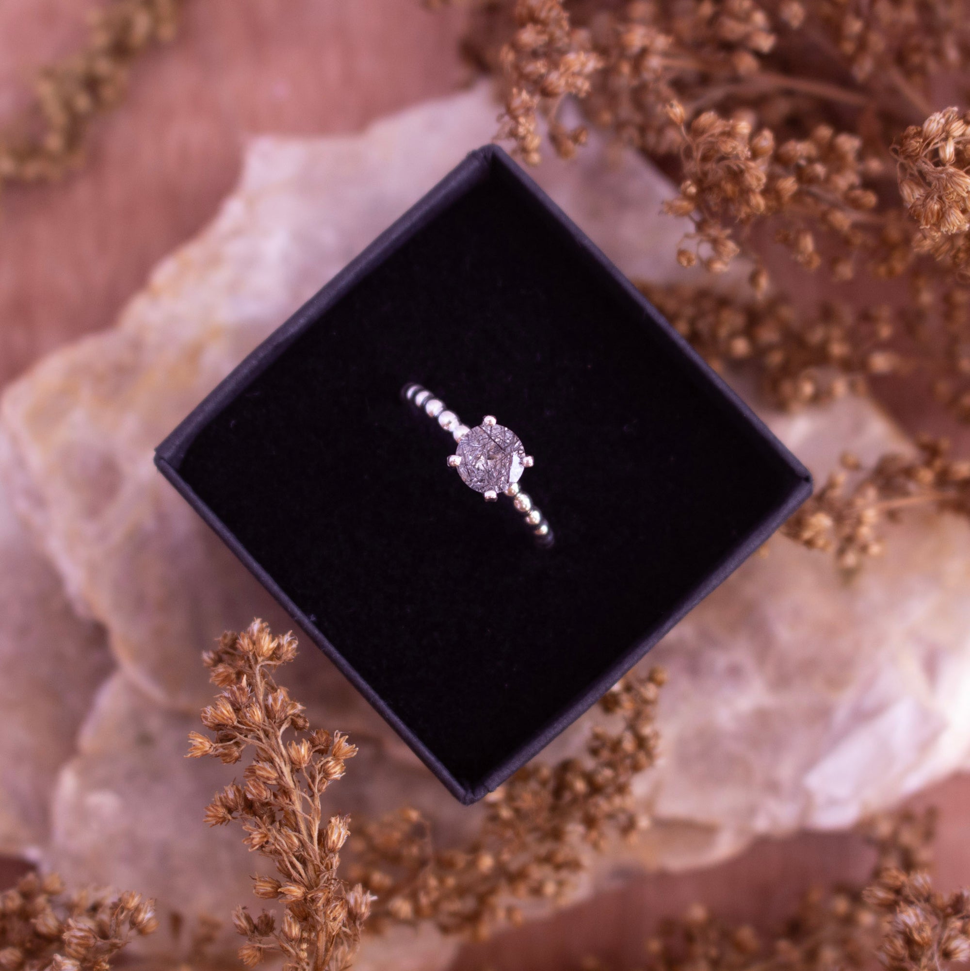 Halo Ring • Sterling Silver